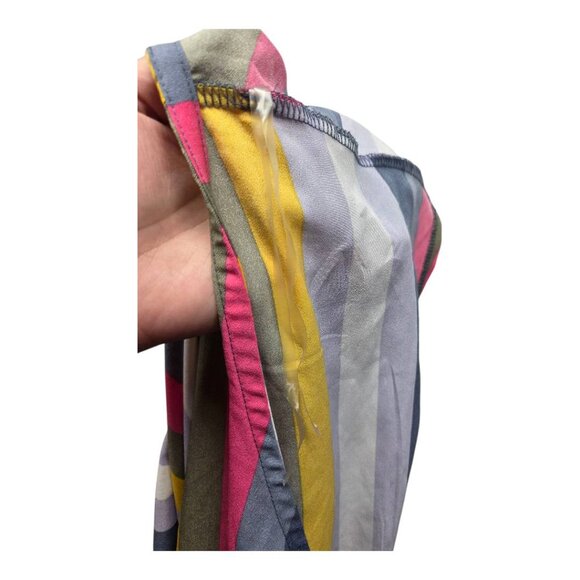 WeInfluence Cross-Front Peplum Sleeveless Top - Picture 12 of 12